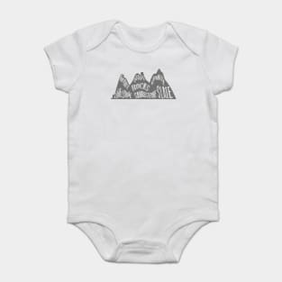 Rocks of the Mountains Baby Bodysuit
